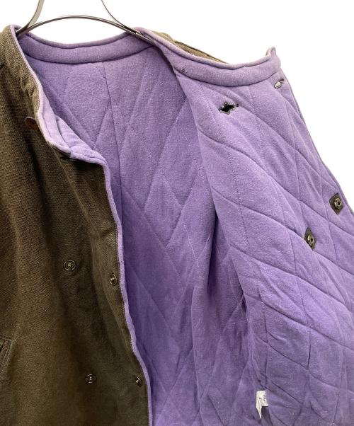 MASH（マッシュ）MASH (マッシュ) チベタンジャケット ブラウン×パープル サイズ:Lの古着・服飾アイテム
