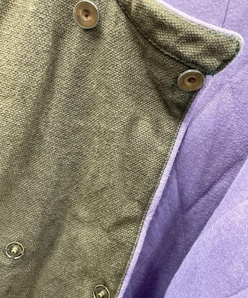MASH（マッシュ）MASH (マッシュ) チベタンジャケット ブラウン×パープル サイズ:Lの古着・服飾アイテム