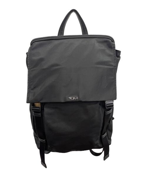 TUMI（トゥミ）TUMI (トゥミ) バッグ Voyageur Sacha Flap Backpack（ボヤージュ サシャ フラップ バックパック） ブラック サイズ:実寸サイズにてご確認下さい。の古着・服飾アイテム