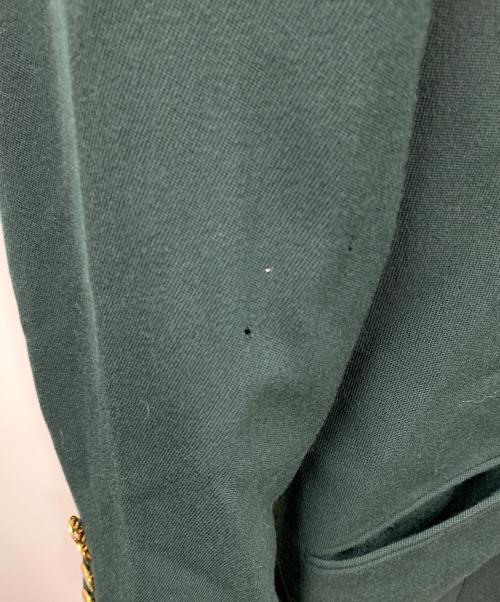 HERMES（エルメス）HERMES (エルメス) ダブルジャケット グリーン サイズ:38の古着・服飾アイテム