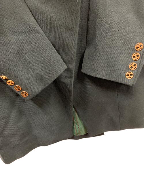 HERMES（エルメス）HERMES (エルメス) ダブルジャケット グリーン サイズ:38の古着・服飾アイテム