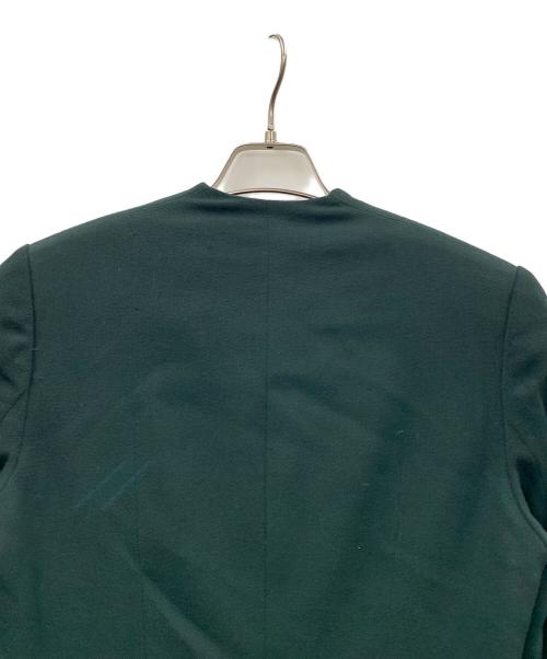 HERMES（エルメス）HERMES (エルメス) ダブルジャケット グリーン サイズ:38の古着・服飾アイテム