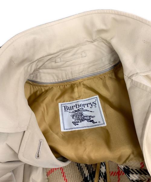 Burberry's（バーバリーズ）Burberry's (バーバリーズ) ライナー付ステンカラーコート ベージュ サイズ:実寸サイズにてご確認くださいの古着・服飾アイテム