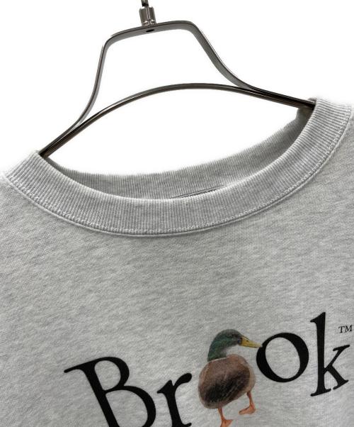 BROOK（ブルック）BROOK (ブルック) スウェット ホワイト サイズ:Lの古着・服飾アイテム