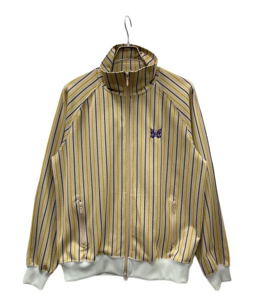 Needles（ニードルズ）Needles (ニードルズ) トラックジャケット グレー×イエロー サイズ:Lの古着・服飾アイテム