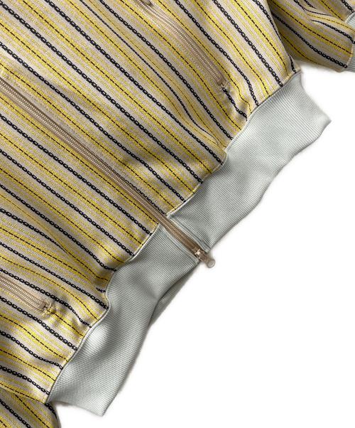 Needles（ニードルズ）Needles (ニードルズ) トラックジャケット グレー×イエロー サイズ:Lの古着・服飾アイテム