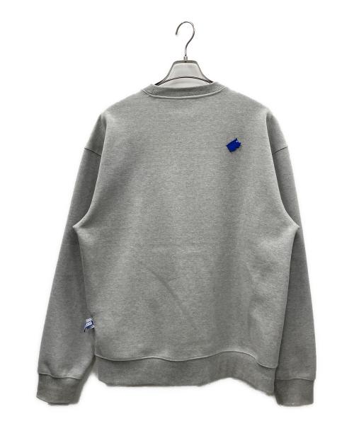ADER error（アーダーエラー）ADER error (アーダーエラー) maison kitsune (メゾンキツネ) コラボスウェット ライトグレー サイズ:A2の古着・服飾アイテム