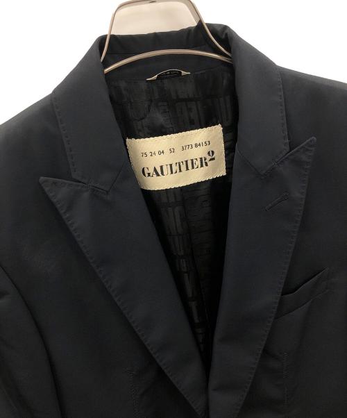 Jean Paul GAULTIER（ジャンポールゴルチェ）Jean Paul GAULTIER (ジャンポールゴルチェ) テーラードジャケット ネイビー サイズ:46の古着・服飾アイテム