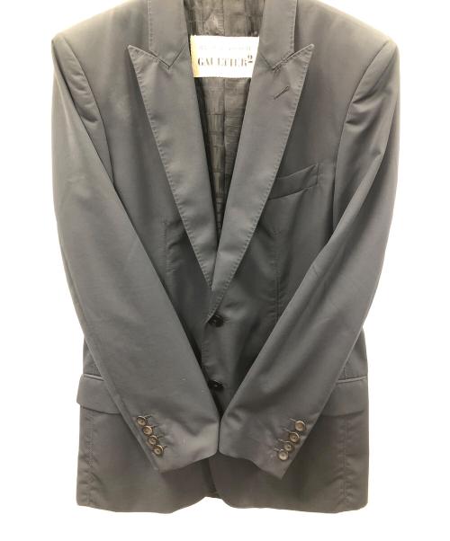 Jean Paul GAULTIER（ジャンポールゴルチェ）Jean Paul GAULTIER (ジャンポールゴルチェ) テーラードジャケット ネイビー サイズ:46の古着・服飾アイテム
