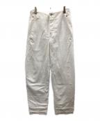 jacquemusジャックムス）の古着「パンツ The Scala de-Nîmes denim pants（ザ スカラ ル ド ニーム デニムパンツ）」｜ホワイト
