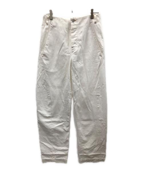jacquemus（ジャックムス）jacquemus (ジャックムス) パンツ The Scala de-Nîmes denim pants（ザ スカラ ル ド ニーム デニムパンツ） ホワイト サイズ:29の古着・服飾アイテム