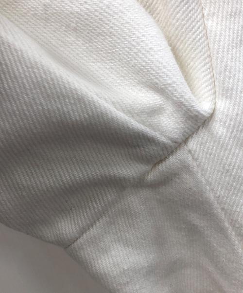 jacquemus（ジャックムス）jacquemus (ジャックムス) パンツ The Scala de-Nîmes denim pants（ザ スカラ ル ド ニーム デニムパンツ） ホワイト サイズ:29の古着・服飾アイテム