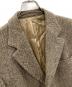 JACQUES HEIM (ジャックエイム) Harris Tweed (ハリスツイード) ツイードジャケット ブラウン サイズ:実寸サイズにてご確認下さい。：12000円