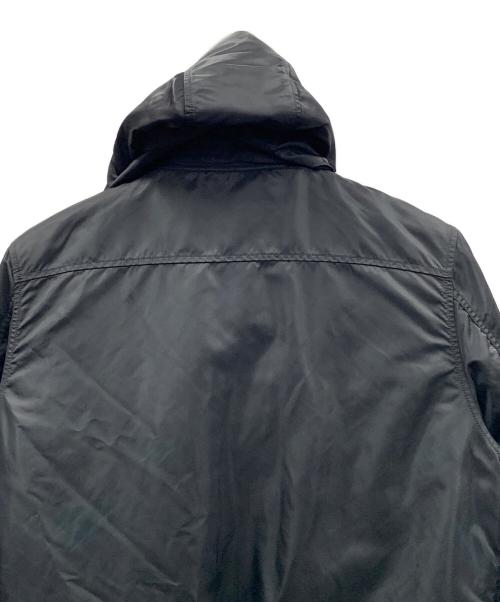 ALPHA（アルファ）ALPHA (アルファ) フーデッドリブジャケット ブラック サイズ:XLの古着・服飾アイテム