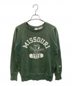 Champion×Vintage PEANUTSチャンピオン×ヴィンテージピーナッツ）の古着「スウェット」｜グリーン
