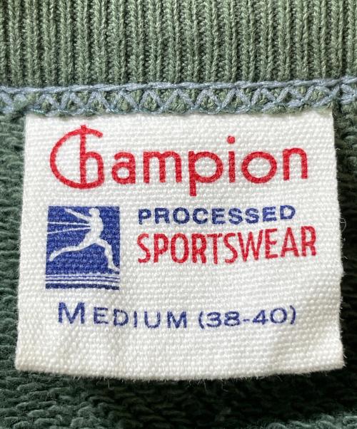 Champion（チャンピオン）Champion (チャンピオン) Vintage PEANUTS (ヴィンテージピーナッツ) スウェット グリーン サイズ:MEDIUM（38-40）の古着・服飾アイテム