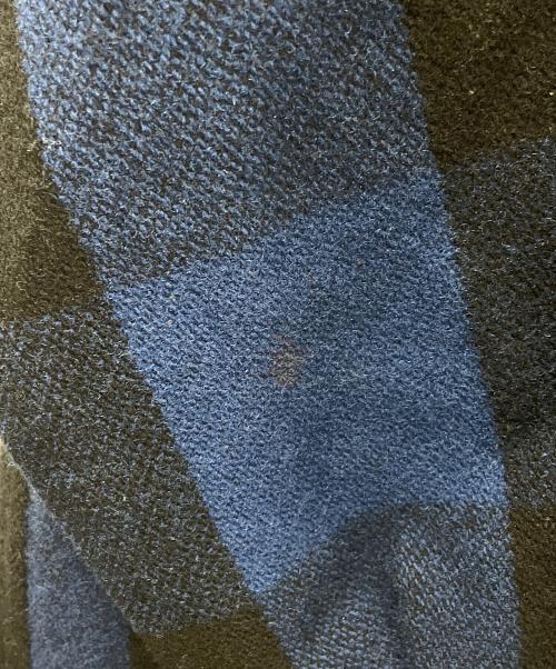 COMPLETE FINESSE（コンプリートフィネス）COMPLETE FINESSE (コンプリートフィネス) チェックジャケット ブラック×ブルー サイズ:Mの古着・服飾アイテム