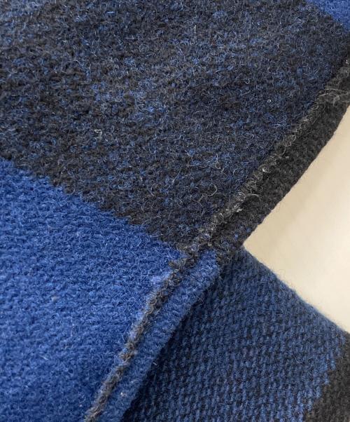 COMPLETE FINESSE（コンプリートフィネス）COMPLETE FINESSE (コンプリートフィネス) チェックジャケット ブラック×ブルー サイズ:Mの古着・服飾アイテム