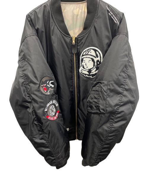BILLIONAIRE BOYS CLUB（ビリオネアボーイズクラブ）BILLIONAIRE BOYS CLUB (ビリオネアボーイズクラブ) リバーシブル MA-1ジャケット ブラック サイズ:XLの古着・服飾アイテム