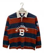 BILLIONAIRE BOYS CLUBビリオネアボーイズクラブ）の古着「ラガーシャツ」｜トリコロールカラー