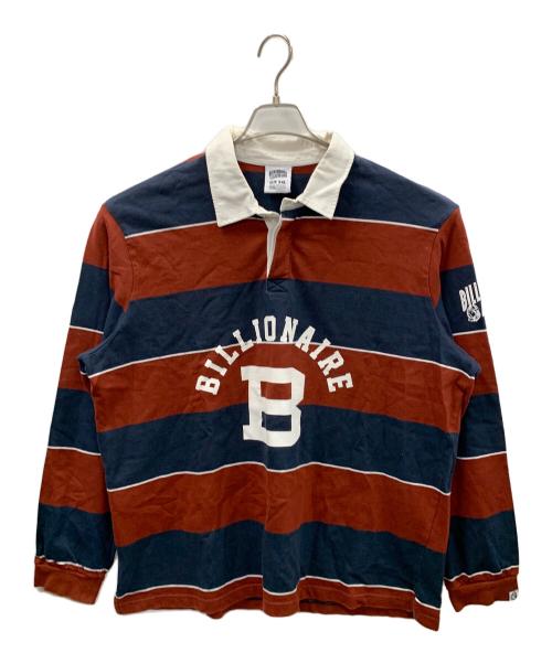BILLIONAIRE BOYS CLUB（ビリオネアボーイズクラブ）BILLIONAIRE BOYS CLUB (ビリオネアボーイズクラブ) ラガーシャツ トリコロールカラー サイズ:XXLの古着・服飾アイテム