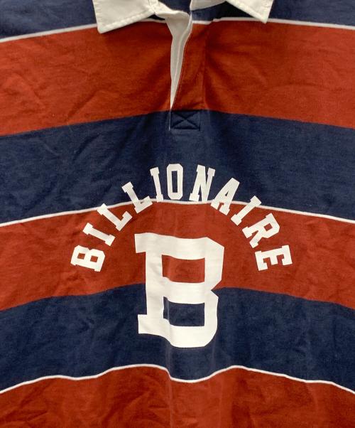 BILLIONAIRE BOYS CLUB（ビリオネアボーイズクラブ）BILLIONAIRE BOYS CLUB (ビリオネアボーイズクラブ) ラガーシャツ トリコロールカラー サイズ:XXLの古着・服飾アイテム