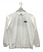 BILLIONAIRE BOYS CLUB×Manastashビリオネアボーイズクラブ×マナスタッシュ）の古着「ロングスリーブTシャツ」｜ホワイト