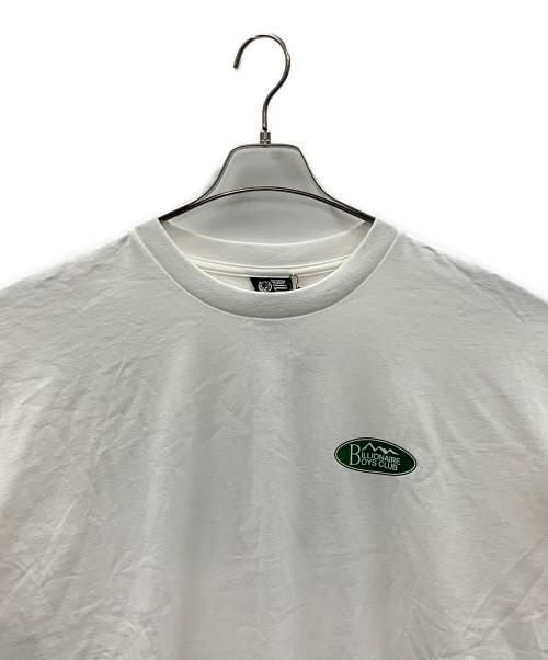 BILLIONAIRE BOYS CLUB（ビリオネアボーイズクラブ）BILLIONAIRE BOYS CLUB (ビリオネアボーイズクラブ) Manastash (マナスタッシュ) ロングスリーブTシャツ ホワイト サイズ:XLの古着・服飾アイテム