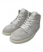 NIKEナイキ）の古着「ミッドカットスニーカー AIR JORDAN1 MID SE Craft（エアジョーダン1 ミッド SE クラフト）」｜アイボリー