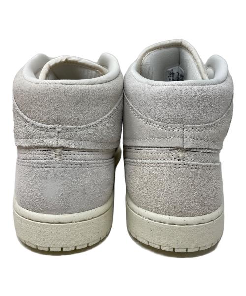 NIKE（ナイキ）NIKE (ナイキ) ミッドカットスニーカー AIR JORDAN1 MID SE Craft（エアジョーダン1 ミッド SE クラフト） アイボリー サイズ:29cmの古着・服飾アイテム