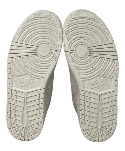 NIKE（ナイキ）NIKE (ナイキ) ミッドカットスニーカー AIR JORDAN1 MID SE Craft（エアジョーダン1 ミッド SE クラフト） アイボリー サイズ:29cmの古着・服飾アイテム