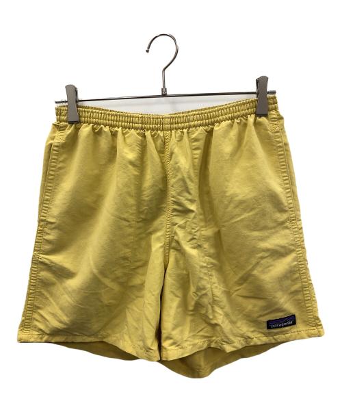 Patagonia（パタゴニア）Patagonia (パタゴニア) ハーフパンツ バギーズショーツ イエロー サイズ:Sの古着・服飾アイテム