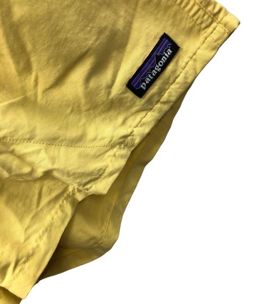 Patagonia（パタゴニア）Patagonia (パタゴニア) ハーフパンツ バギーズショーツ イエロー サイズ:Sの古着・服飾アイテム