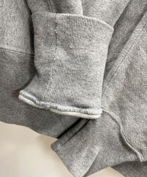 Champion REVERSE WEAVE（チャンピオン リバース ウィーブ）Champion REVERSE WEAVE (チャンピオン リバース ウィーブ) プルオーバーパーカー グレー サイズ:MEDIUMの古着・服飾アイテム