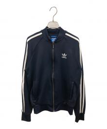adidas（アディダス）の古着「トラックジャケット」｜ネイビー