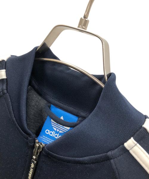 adidas（アディダス）adidas (アディダス) トラックジャケット ネイビー サイズ:J Mの古着・服飾アイテム