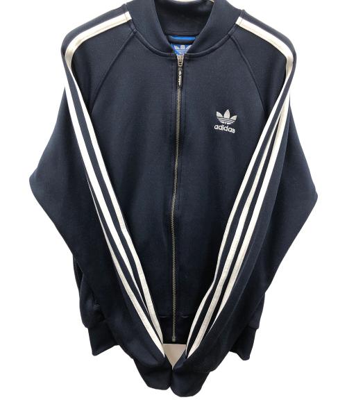 adidas（アディダス）adidas (アディダス) トラックジャケット ネイビー サイズ:J Mの古着・服飾アイテム