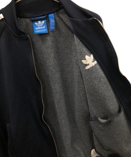 adidas（アディダス）adidas (アディダス) トラックジャケット ネイビー サイズ:J Mの古着・服飾アイテム