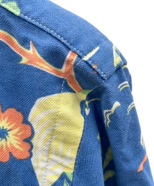 RALPH LAUREN（ラルフローレン）RALPH LAUREN (ラルフローレン) 長袖シャツ ブルー×黄緑 サイズ:SPの古着・服飾アイテム