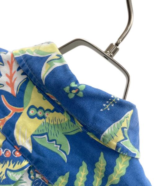 RALPH LAUREN（ラルフローレン）RALPH LAUREN (ラルフローレン) 長袖シャツ ブルー×黄緑 サイズ:SPの古着・服飾アイテム