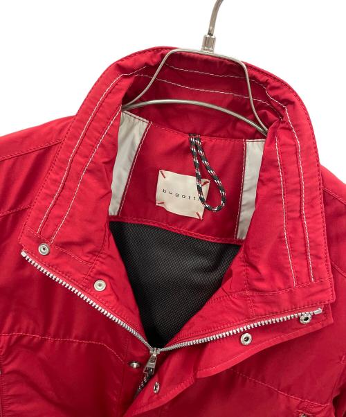 Bugatti（ブガッティ）Bugatti (ブガッティ) ナイロンジャケット レッド サイズ:48 未使用品の古着・服飾アイテム