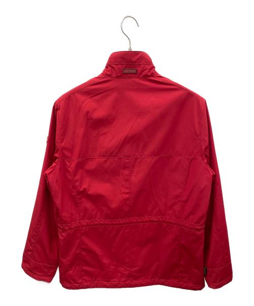 Bugatti（ブガッティ）Bugatti (ブガッティ) ナイロンジャケット レッド サイズ:48 未使用品の古着・服飾アイテム