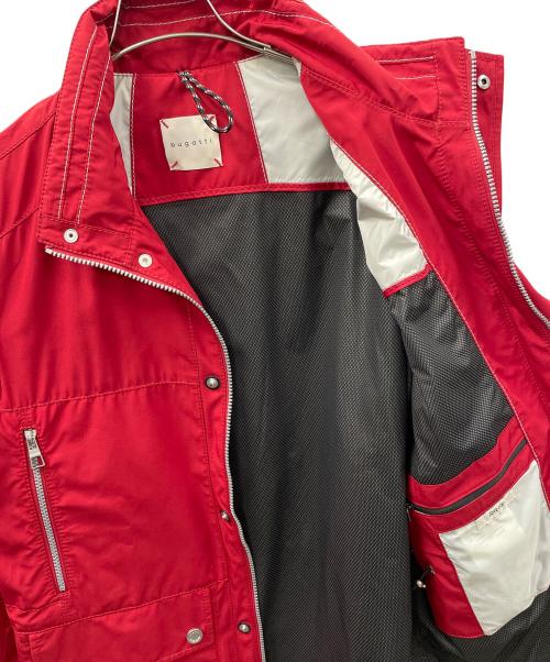 Bugatti（ブガッティ）Bugatti (ブガッティ) ナイロンジャケット レッド サイズ:48 未使用品の古着・服飾アイテム