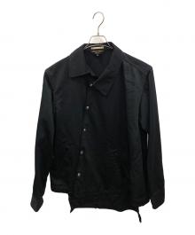 COMME des GARCONS（コムデギャルソン）の古着「捻じれコーチジャケット」｜ブラック