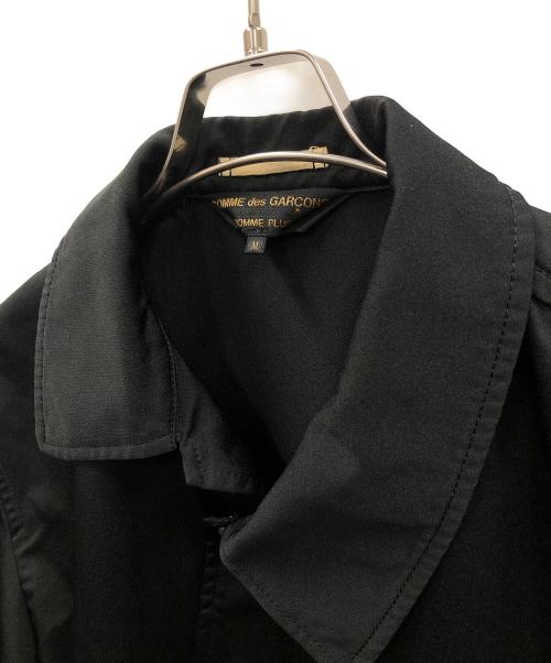 COMME des GARCONS（コムデギャルソン）COMME des GARCONS (コムデギャルソン) 捻じれコーチジャケット ブラック サイズ:Mの古着・服飾アイテム