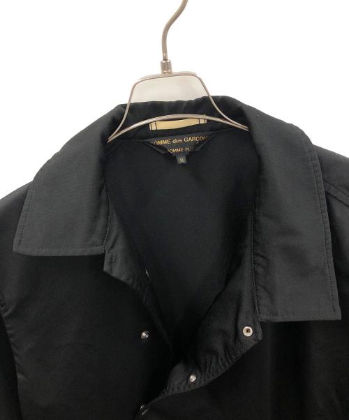 COMME des GARCONS（コムデギャルソン）COMME des GARCONS (コムデギャルソン) 捻じれコーチジャケット ブラック サイズ:Mの古着・服飾アイテム