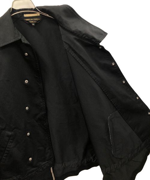 COMME des GARCONS（コムデギャルソン）COMME des GARCONS (コムデギャルソン) 捻じれコーチジャケット ブラック サイズ:Mの古着・服飾アイテム