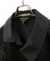 COMME des GARCONS (コムデギャルソン) 捻じれコーチジャケット ブラック サイズ:M：55000円