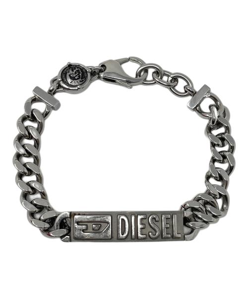 DIESEL（ディーゼル）DIESEL (ディーゼル) チェーンブレスレッド シルバーカラー サイズ:実寸サイズにてご確認ください。の古着・服飾アイテム