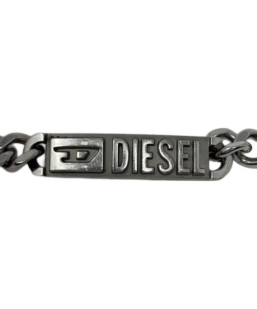 DIESEL（ディーゼル）DIESEL (ディーゼル) チェーンブレスレッド シルバーカラー サイズ:実寸サイズにてご確認ください。の古着・服飾アイテム